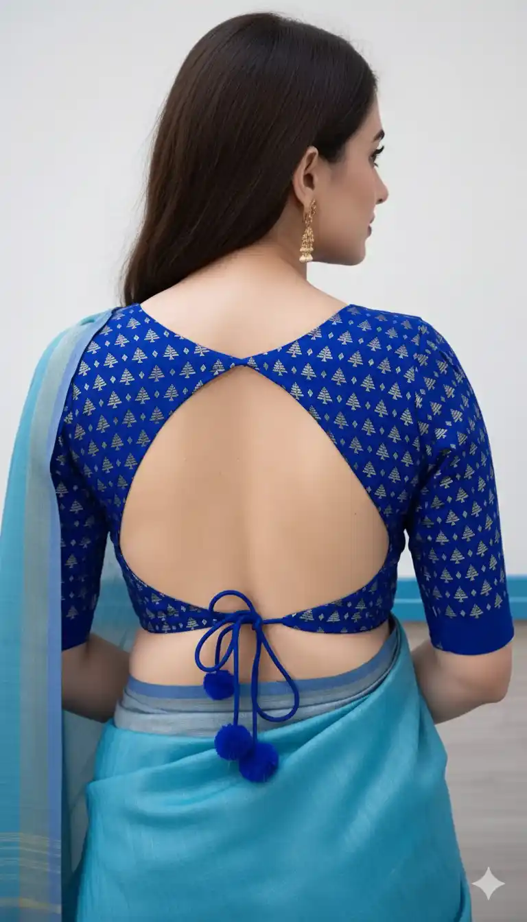 backless blouse