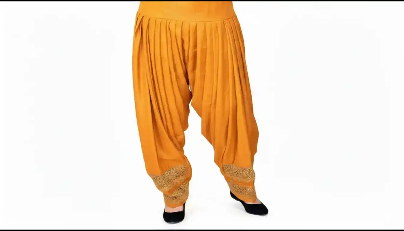 semi patiala pant